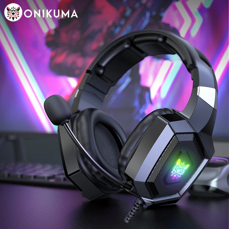 ONIKUMA K8 RGB Gaming Headset