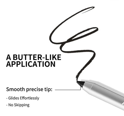 Lakerain Smooth Waterproof Eyeliner Pen Quick-Drying Long-Lasting Sweat-Proof Smudge-Proof for Perfect Makeup Application