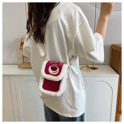 New Cute Pokemon Pikachu Plush Anime Bags Women’s Crossbody Bag Creative Cartoon Decoration Backpack Birthday Gifts Toys