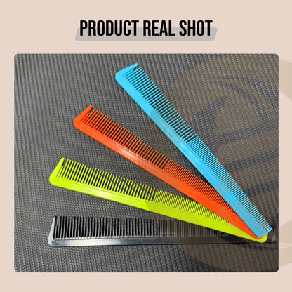 2Pcs NEW Professional Barber Dual Spining Comb Wide and Fine Tooth Cutting Comb Taper Comb for Salon Hairdressing Accessories