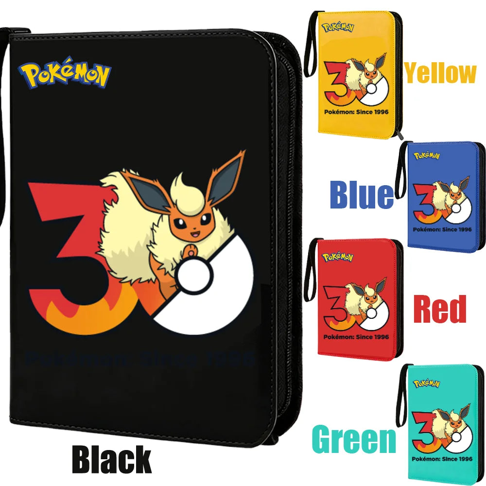 Pokemon 30th Anniversary 400 Zipper Album Card Storage Book