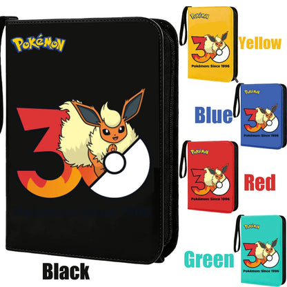 Pokemon 30th Anniversary 400 Zipper Album Card Storage Book