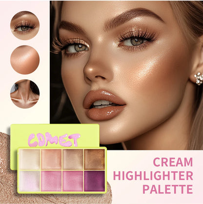 Cream Blush & Highlighter Palette