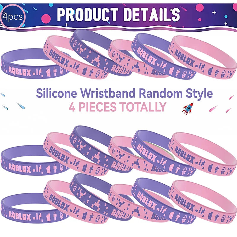 Roblox Girl Silicone Party Bracelets