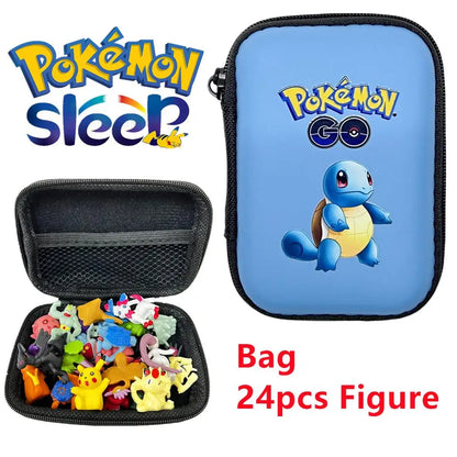 24pcs/Bag Set 2-3cm Pokemon Bag Figures Toy Bulk Anime Mini Doll Figurine Small Pocket Monster Birthday Gift Toys