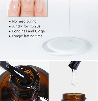Arte Clavo 15ml Nail Primer Fast Air Dry Base Cleaning Agents UV Gel Polish Dehydrate Primer Base Coat Balance Fluid Acid Free