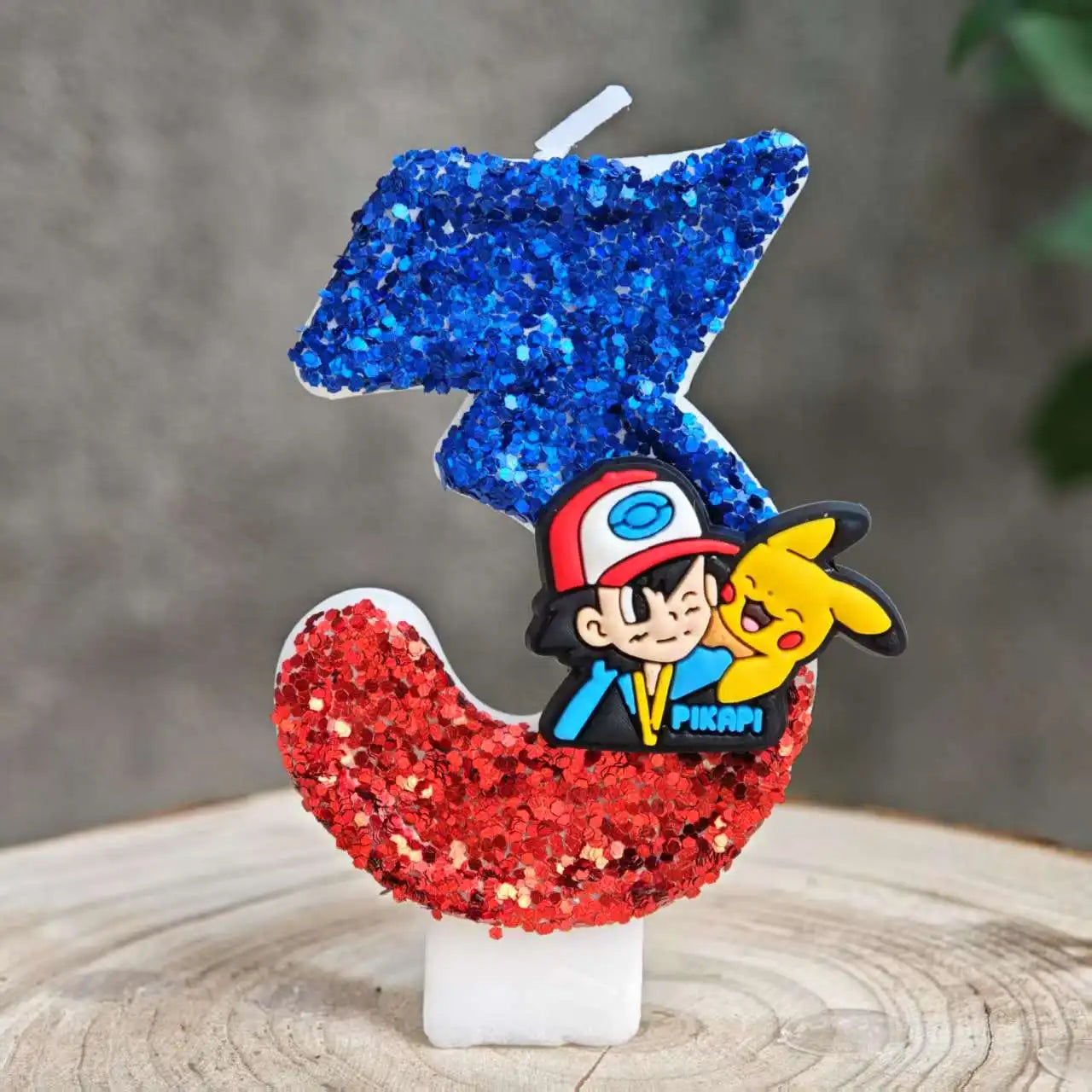 Cute Pokemon Monster Candle Kids Birthday Cake Decoration Cartoon Anime Figure Supplies Party Accessories Christmas Gifts