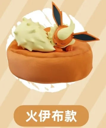 New In Stock Pokemon Eevee Sleeping Position Series Blind Box Sylveon Umbreon Flareon Jolteon Anime Desktop Decoration Model Toy