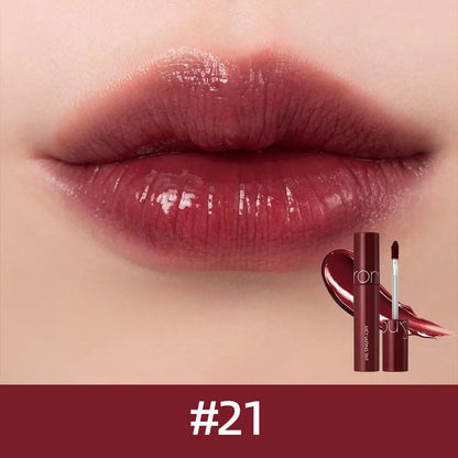 rom&nd JUICY LASTING TINT-11 Shades,Juicy Glossy Texture,Lip Glosses,Luxury Makeup,Korean Cosmetic,K-Beauty,Korean Makeup