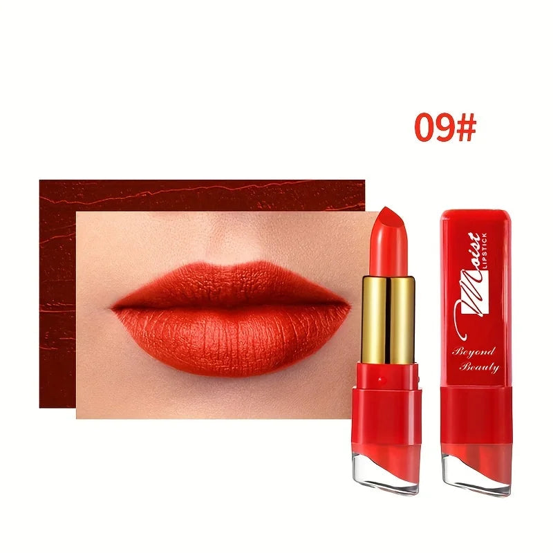 Beyond Beauty Creamy Moisturizing Lipstick: Long-Lasting Satin Finish (12 Shades)