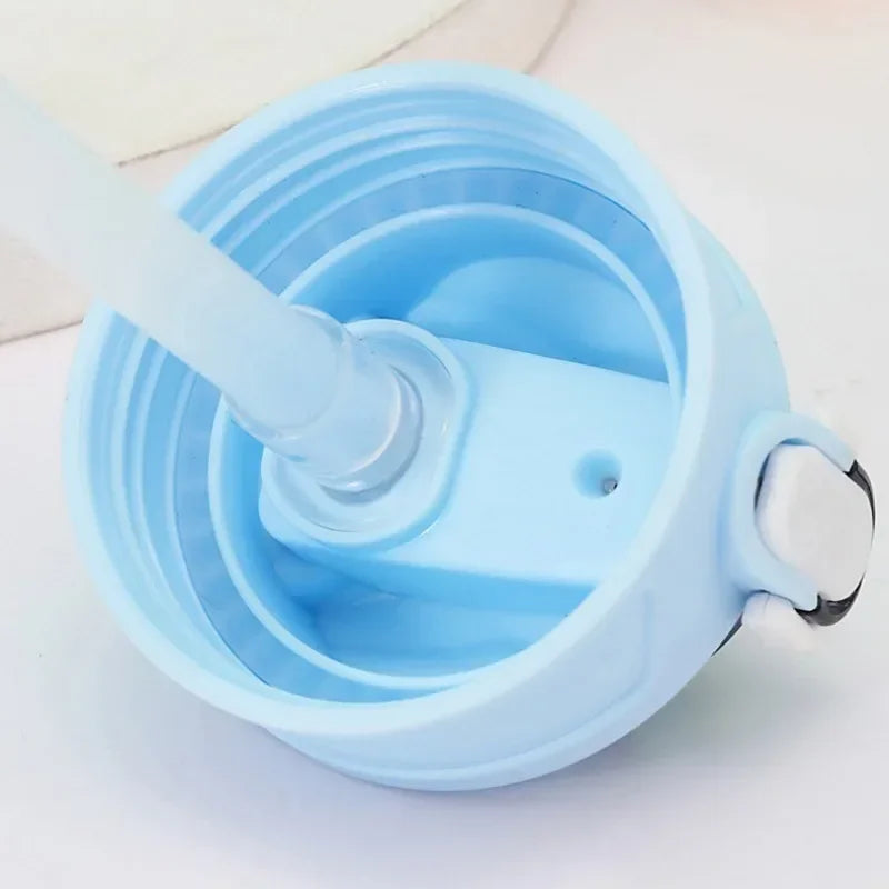 Roblox Anime Cartoon Straw Drink Bottle 750ml Gradient Color Water Cup Game Student Daily Necessities Gourde Boy Holiday Gift