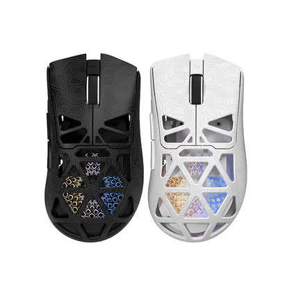 Furycube G11 1K Wireless Mouse Game Bluetooth The Third Mock Examination Paw3311 Lightweight Hollow Out Design Rgb Mouse Gift