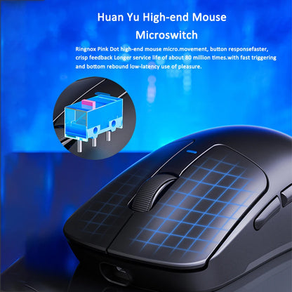 AULA SC680 Gaming Mouse Three Mode 2.4G Bluetooth Wireless Mouse 26000DPI Lightweight Mouse Paw3395 E-sports Gamer For PC