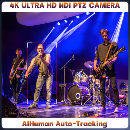 4K PTZ Video Conference Camera Kit with 20X Zoom & NDI