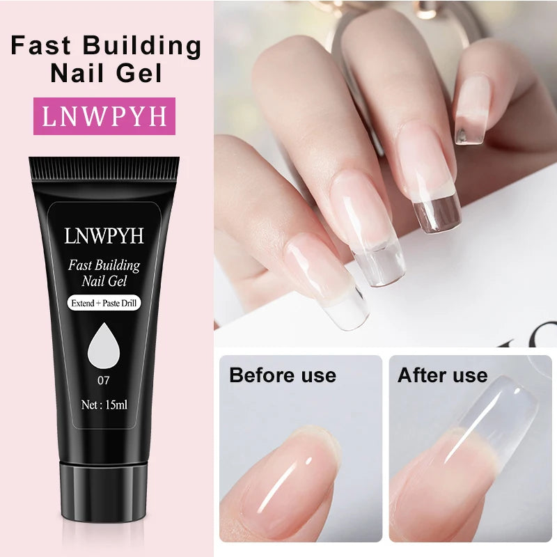 Professional Gel Nail Polish Kit Semi Permanent Gel Varnish Set Nail Art Manicure Kit And UV LED Nail Dryer Electric Nail Drill