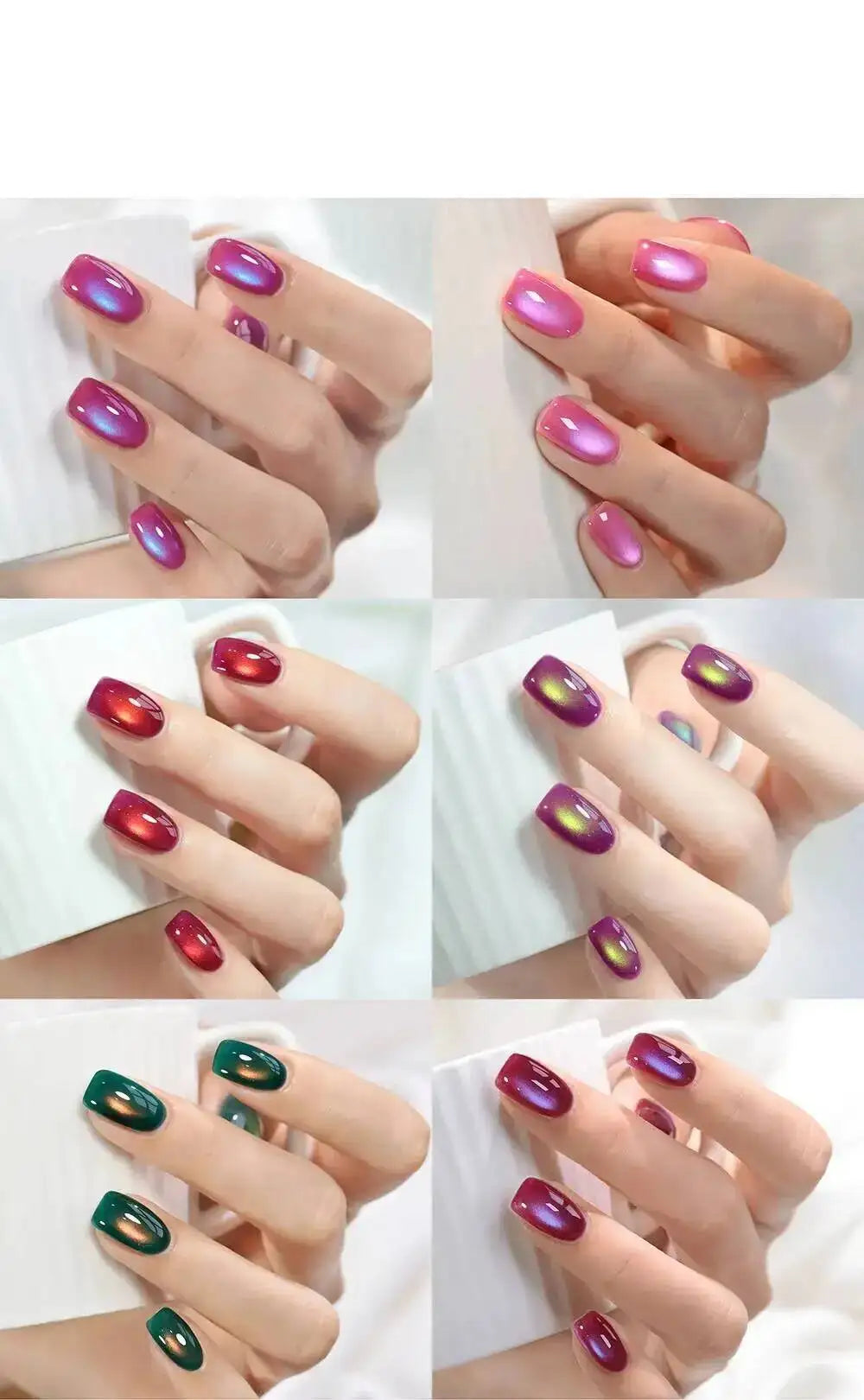 Hot Cat Eye Nail Gel Polish Set Magnetic Gel Nail Polish Soak Off UV LED Gel Varnishes For Nail Salon HEMA FREE TPO FREE 15ML