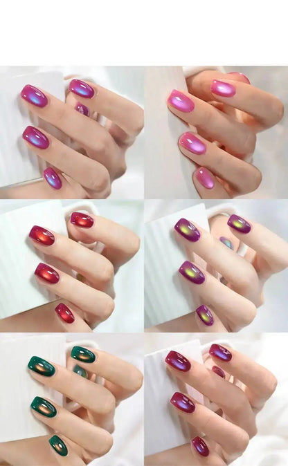 Hot Cat Eye Nail Gel Polish Set Magnetic Gel Nail Polish Soak Off UV LED Gel Varnishes For Nail Salon HEMA FREE TPO FREE 15ML