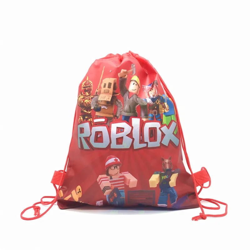 Roblox Drawstring Party Bags Set (6–56pcs)