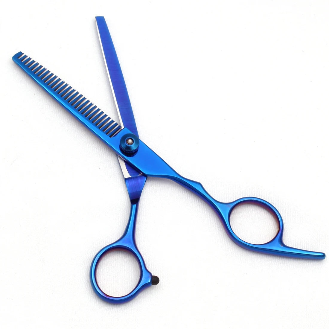 Hairdressing Scissors Japan Stainless Hair Scissors Purple Hair Cutting Scissors Barber Shop Thinning Shears Set Comb C1001