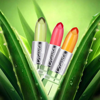 Crystal Jelly Lipstick,Magic Color Changing Lipstick, Moisturizing Temperature Color Changing Lip Gloss,Nourishing Lip Balm