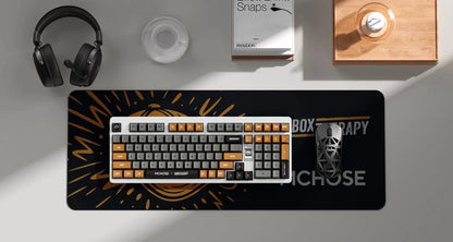MCHOSE x Unbox Therapy - UT98 Mechanical Keyboard Wireless Quiet Offices KeyboardRGB Backlit Customized Gaming Silent Keyboard