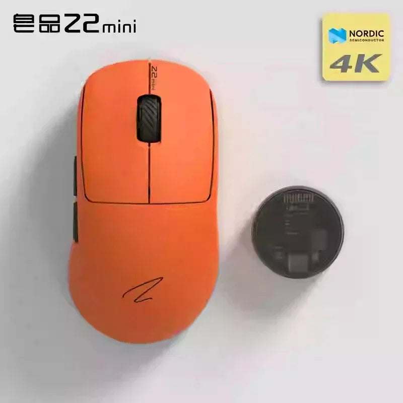 Zaopin Z2 Mini Wireless Mouse 3modes 8k Paw3950  Bluetooth Game Mouse Nordic 52840 Lightweight Customized Gaming Accessory Gifts
