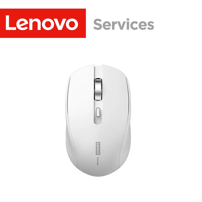 Lenovo Wireless Mouse, Silent Mouse for Business and Office Use, Ergonomic Design, Compatible with Multiple Platforms, 2.4g Connection, 1.5V Dry Battery Powered, Product Does Not Include Batteries