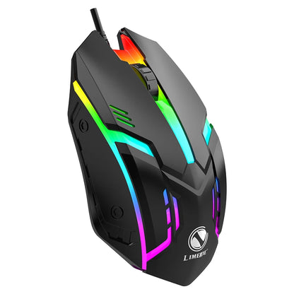 S1 Mouse USB Wired Mouse Computer Laptop Gaming Office Luminous Mouse