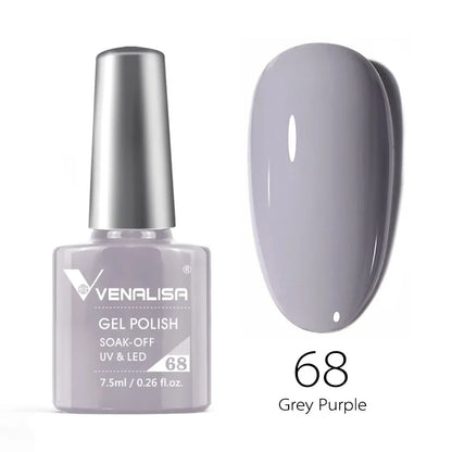 Venalisa VIP4 Nail Gel Polish HEMA/TPO FREE Full Coverage Beautiful Semi Permanent Soak Off UV LED Gel Nail Polish Gel Lacquer