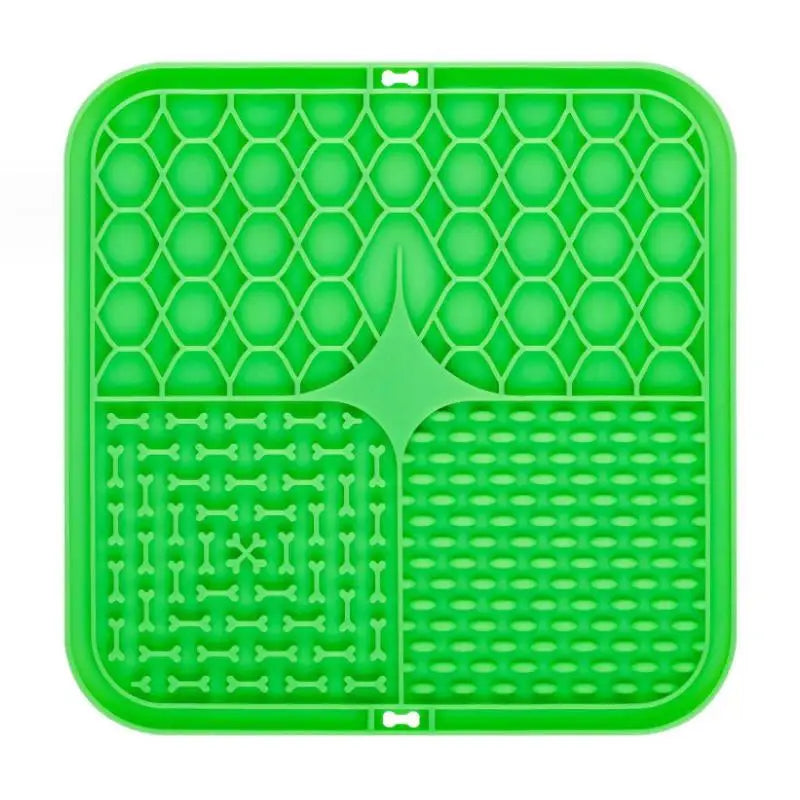 Silicone Pet Licking Pad: Anti-Anxiety Slow Feeder & Bath Time Distraction Mat