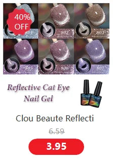 Clou Beaute 10/12/20/24pcs Gel Nail Polish Set Color 15ml White Glass Bottle Nail Art Kit Semi Permanent Gellack Nail Varnish