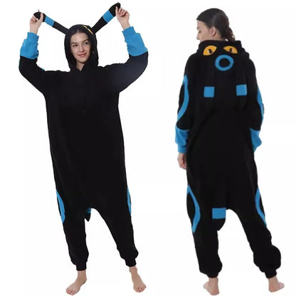Pokemon Pikachu Gengar Kigurumi Onesie Snorlax Eevee Squirtle Pijama Cosplay Costume Halloween Adult Anime Umbreon Pajamas Gift