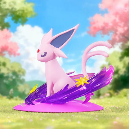 Anime Pokemon Umbreon Eevee Espeon Funism Original Action Figures Home Collection Model Desktop Ornaments Toys Birthday Gifts