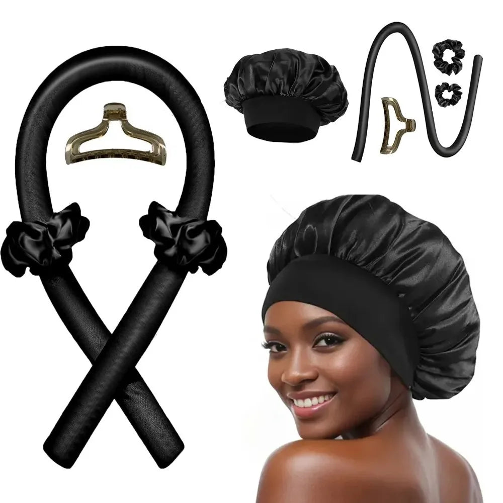Heatless Curling Cap Set.