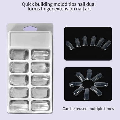 Poly Extension Nail Gel Set Professional Gel Nail Polish Kit 18 Colors Gel With Manicure tools  Intelligent sensing Nail stove