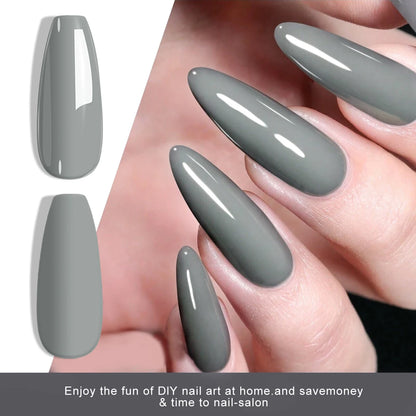 LIMEGIRL 60PCS Gel Nail Polish Art Kit Glitter 8ML Soak UV Semi-Permanent Gel Varn Nail Polish Suitable for Beginners Nail Set