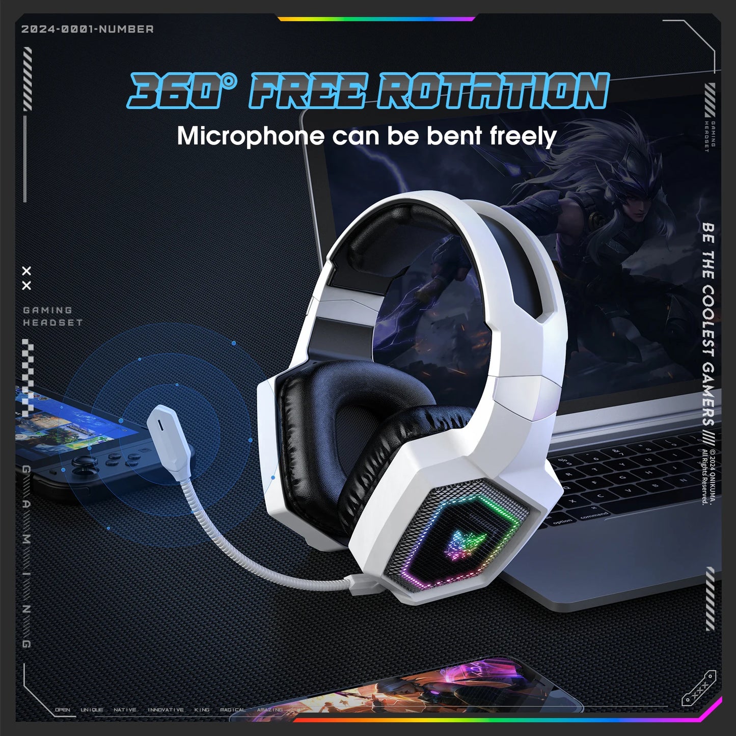 Wireless Gaming Headset Pro