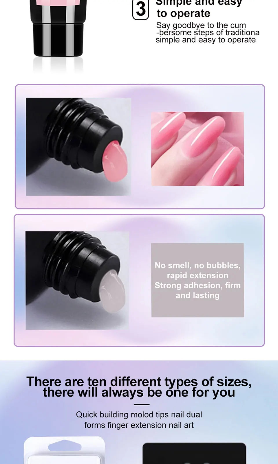 LIMEGIRL 8ml Gel Nail Polish Kit with UV Nail Lamp Electric Nail Drill UV Soaking Gel Base and Top Coat Gel Polish Nail Tool Kit