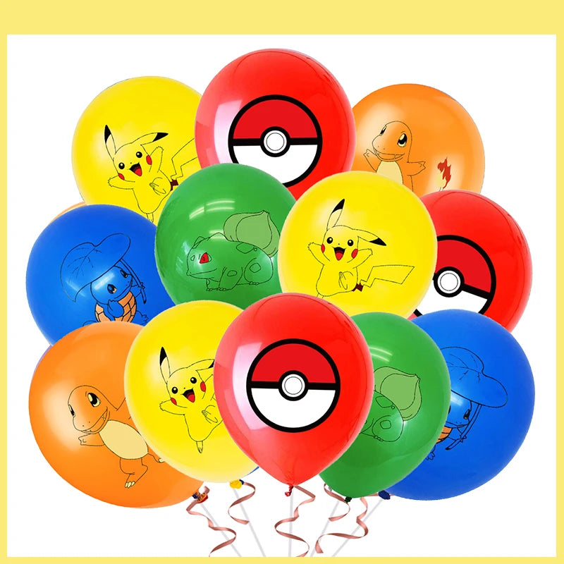 Pokemon Character Balloon Set
