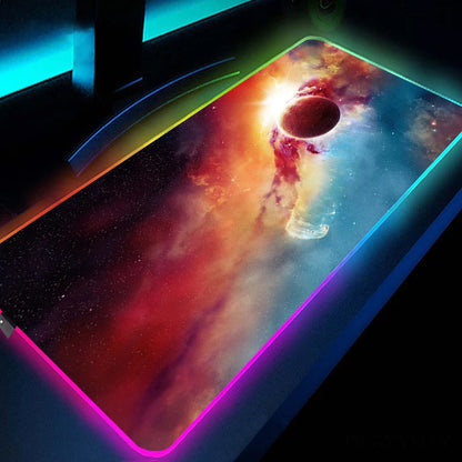 CosmicGlow RGB Desk Mat