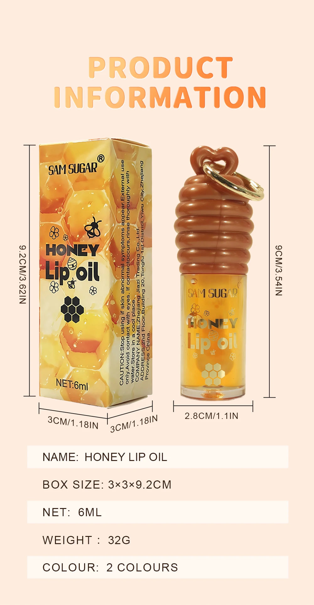 SANI Sugar Lip Oil.