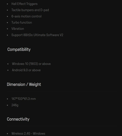 8BitDo Ultimate 2 Controller