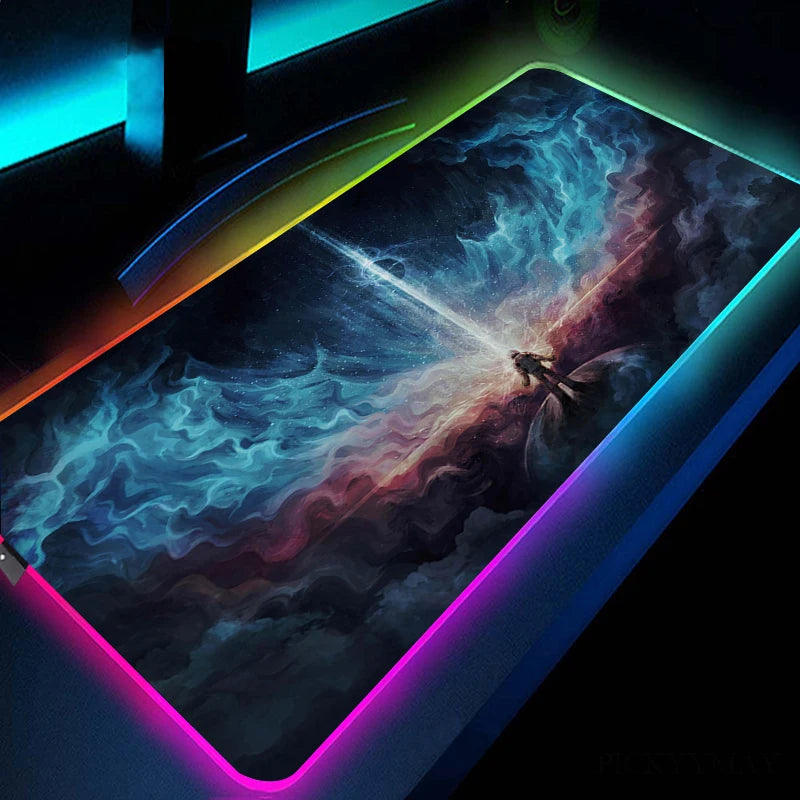 CosmicGlow RGB Desk Mat