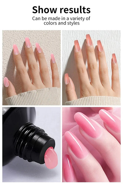 Professional Gel Nail Polish Kit Semi Permanent Gel Varnish Set Nail Art Manicure Kit And UV LED Nail Dryer Electric Nail Drill