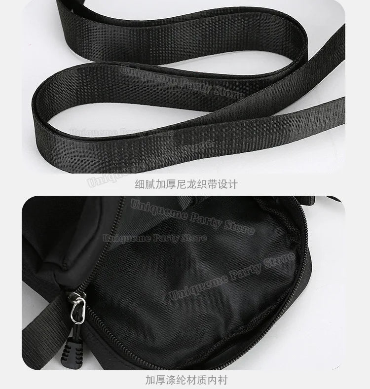 Cute Pokemons Boy Girl Crossbody Bag Anime Pikachus Mewtwo Charmander Chest Packs Travel Outdoor Sport Shoulder Phone Pouch