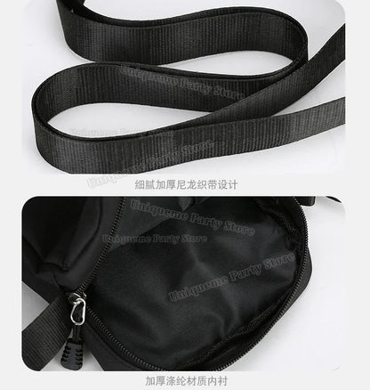 Cute Pokemons Boy Girl Crossbody Bag Anime Pikachus Mewtwo Charmander Chest Packs Travel Outdoor Sport Shoulder Phone Pouch