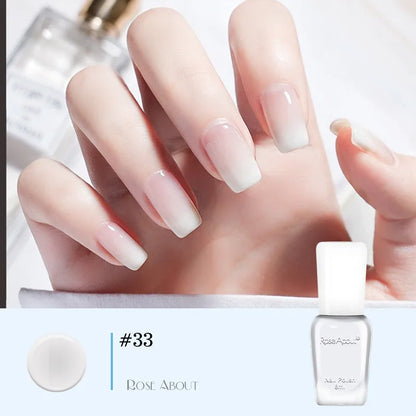 40 Colors Water-Based Nail Polish