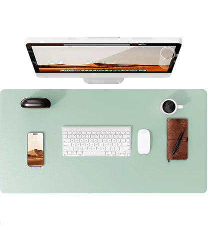 YSAGi Premium PU Leather Desk Mat: Non-Slip Waterproof Office Protector