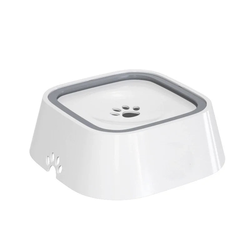 Floating Pet Bowl Dog 1L Cat Water Dispenser ABS Plastic Pet Drinking Bowl for Long-Haired Pets Drinking Dispenser with Filter
