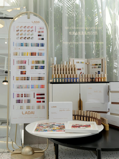 OUBOLI LADAI 218 Colors Gel Nail Polish Set Gel Polish Set Easy Soak Off 15 ml Gel Polish Nail Kit Nail Salon  Profession
